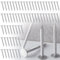 Tandefio 500 Stück Aluminium-Seitennägel, 3,5 cm, Metall, Aluminium, Dachverkleidungen und Paneelnägel zur Befestigung von Dachpappen, Holzterrassen, Dämmplatten