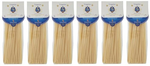 6er-Pack Pastificio Ferdinando II Linguine Pasta di Gragnano I.G.P.,Nudeln aus Hartweizengrieß 500g