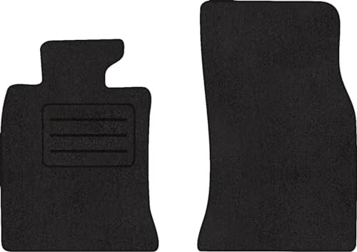 Velours VORNE Fußmatten Schwarz LUX für MINI ONE II R56 (2006-2013) 2-teilig