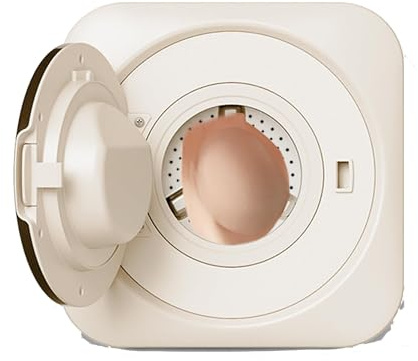 DPLXFPP 3.5L Automatic Mini Washing Machine Drying All-in-One, Compact Tumble Washing Machine and Spin Dryer 170W Full-Automatic Tumble Laundry Dryer, for Sock Underwear,Wallhanging