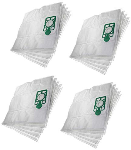 vhbw 20x Staubsaugerbeutel Ersatz für Numatic NVM-2BH | 604016 für Staubsauger - Mikrovlies, 43cm x 43cm Weiß