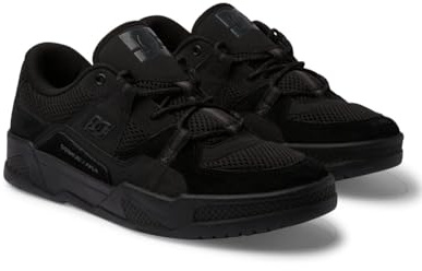 DC Shoes Construct - Leather Shoes for Men - Lederschuhe - Männer - 44 - Schwarz