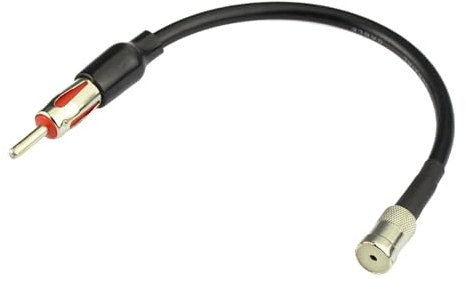 NGCG Cavo DIN per antenna autoradio coassiali adattatore DIN femmina a maschio per auto