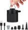 JATEKA 3 in 1 Pompa per Materasso Gonfiabile, 88g Mini Pompa Elettrica 3.5Kpa, Gonfiatore Elettrico Portatile Ricaricabile, Adatta per Salvagenti, Materassini Gonfiabili, Sacchetti Sottovuoto