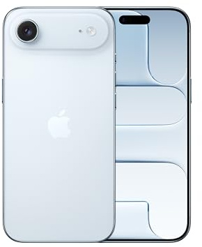 Apple iPhone Air 256 GB: Tidernas tunnaste iPhone, 6,5-tumsskärm med ProMotion upp till 120 Hz, kraftfullt A19 Pro-chip, Center Stage-skärmkamera, batteri som räcker hela dagen – himmelsblå