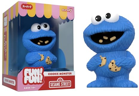 Super7 Sesame Street Fun! Fun! Wave 02 - Cookie Monster Action Figure