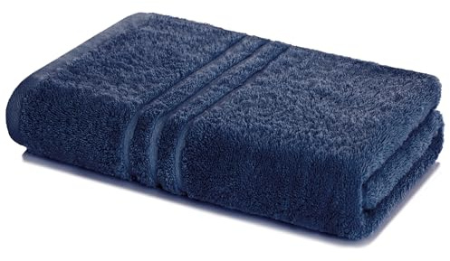 Lavea® Badetuch 100x150 cm - Navu | 100% Baumwolle, Großes Duschtuch, saugstark, weich und hautfreundlich, Frottierserie Elena, waschbar und strapazierfähig