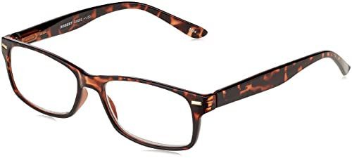 Robert Lesebrille Reader Kunststoffbrille mit Federscharnier (+1,50, havanna)