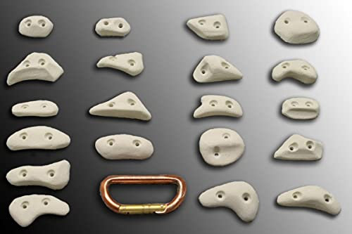 Move-it-Climbingholds Footsteps 3 (Spax) Klettergriffe XS, Farbe:orange