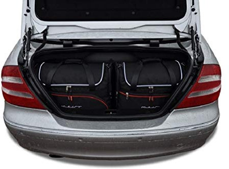 KJUST Reisetaschen 4 stk kompatibel mit MERCEDES-BENZ CLK CABRIO A209 2002-2010