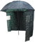 NGT Karpfen Angeln 114,3 cm Camo Regenschirm Brolly System + Zip auf Seite Bogen und Neigefunktion
