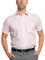Double TWO Men's Short Sleeve Shirt White Button Down Formal Business Casual Shirt