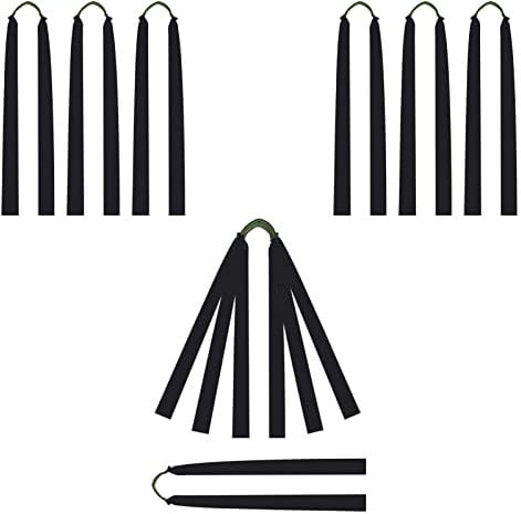 Obert 10pcs Hunting Slingshot Flat Bands Catapult Elastic Replacement Bands Slingshot Rubber Bands
