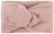 styleBREAKER Damen Feinstrick Stirnband mit weicher Oberfläche und Twist Knoten Detail, warmes Winter Haarband, Headband 04026043, Farbe:Altrose