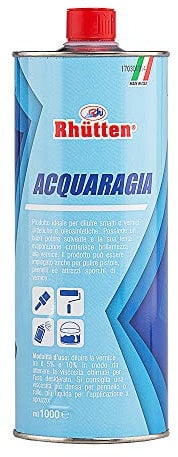 Acquaragia, Solvente per Smalti e Vernici Sintetiche e Oleosintetiche, a lenta Evaporazione, 1L