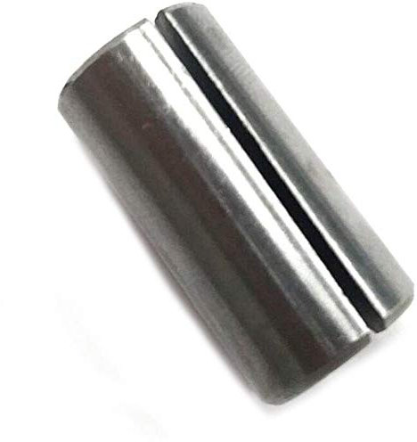 2Pcs 1/2 to 1/4'' Router Milling Collet Reduction Sleeves Reducers Engraving Adapter (Silver)