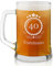 Maverton Boccale per la Birra in vetro con personalizzazione - capienza 500 ml idea regalo per il compleanno - H12 cm x Ø8,5 cm - Perfetto per ogni uomo amante della buona Birra - 5 stelle