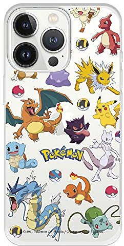 Schutzhülle für iPhone 13 Pro, offizielles Pokémon-Sticker und Pokéball. Wählen Sie das Design, das Ihnen am besten gefällt für Ihr iPhone 13 Pro