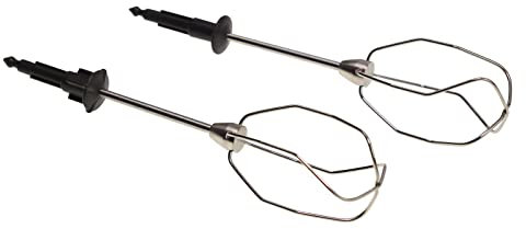 Rührbesen kompatibel mit/Ersatzteil für Bosch Siemens 00659778 Rührhaken grau für MFQ... MQ... Handmixer