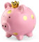 Hucha de Cerdo de cerámica, Grande, Color Rosa: Piggy Bank Hucha Grande para niños, Nizirioo Cerdo de la Suerte, Regalo de Dinero, Regalo para bebé, niña, para Regalos, Hucha para Abrir Boda
