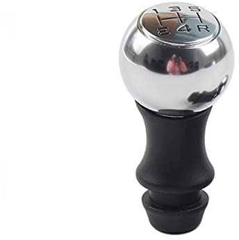 Riloer Pomo de palanca de cambios de 5 marchas para coche de aleación para Citroen Elysee C2 Sega Triumph C4L Senna C3XR VTS