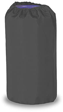 Bosmere All-Weather 15KG BBQ Gas Bottle Cover, Waterproof, UV Protected, Heavy Duty 600D Oxford Fabric, D32 H60cm, A740C, Charcoal