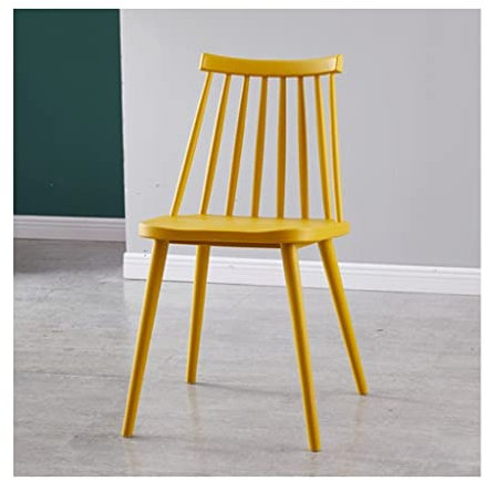 JQUAL Esszimmerstühle Einfacher Plastikstuhl, Moderne Esszimmerstühle, nordische Lounge-Stühle, Heimdesigner-Stuhl, mehrfarbiger, einfacher Freizeitstuhl Küchenstühle