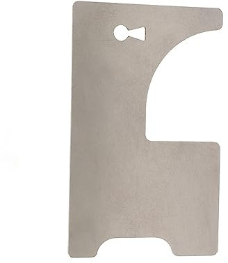 Door Opener Firefighting Hand Tool, Hand Hall Pass Tool, Stainless Steel Firefighting Tool, 0.7mm Thick, Multifunctional Door Seam Manual Firefighter