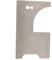 Door Opener Firefighting Hand Tool, Hand Hall Pass Tool, Stainless Steel Firefighting Tool, 0.7mm Thick, Multifunctional Door Seam Manual Firefighter