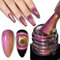 MIZHSE Cat Eye UV Gel Nagellack 9D Cateye Magnet Katzenaugen Gel Chamäleon Cateye UV Gel Glitzer Cat Eye Gel Nail Polish UV Nagellack Glitzer Soak Off UV/LED mit 1 Magnet 10ml