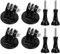 4 Stück Stativ Adapter Set für Gopro Action-Kameras, Xiaomi und DJI Anderen Action Kameras, Universalzubehör Stabil Mount Adapterbasis Kommt mit standardmäßigem 1/4-Zoll-Loch und Screws