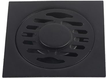 ANKROYU Bodenablauf, Edelstahl, Robust, Für Zuhause, Badezimmer, Dusche, Desodorierend, Abfall-Bodenablauf, Haarsieb, Quadratisch, Duschwanne, Abfall-Bodenablauf (Washing Machine Floor Drain)