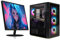 STGsivir Gaming PC Bundle, Gaming Computer Desktop, Intel10th Gen 3.5GHz, AMD RX 590 8GB, 16GB DDR4 RAM, 512GB SSD, 600M WiFi, BT 5.0, Windows 11, 22 Monitor