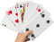 Jumbo-Spielkarten – Traditionelles 52-Karten-Deck mit extra großen 18 cm x 10 cm großen Karten – aus EVA-Schaum – idealer Spaß für Kartenspiele, Familienfeiern, Grillabende und Spiele im Freien