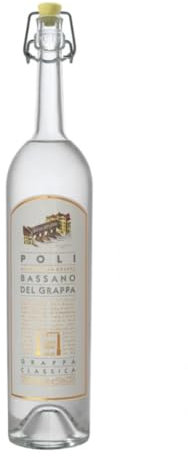 Grappa Poli Bassano Classica Bianca 70cl, 40% Vol.