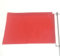 Bandera Roja, Manga de Viento, Decoración Al Aire Libre, Bandera de Manga de Viento, Decoración Colgante para Pared, Frente, Patio, Césped, Jardín, Fiesta, Decoración de Festivales