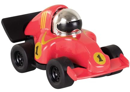 Tiger Tribe Presto Racers Flash, Red Push & Go Race Car for Kids | Red Push & Go Race Car, Small Vehicle Toy, Gift for Toddlers & Children Age 3+