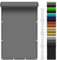 Vela Ombreggiante 250 x 350 cm Protezione Raggi UV Tende da Sole per Esterno con Corde e Occhiello per Esterno Terrazza Giardino, Grigio Chiaro