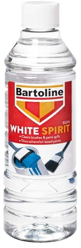 500ml White Spirit for Cleaning Brushes & Tools - Multi-Purpose White Spirit Paint Remover Ideal for General Household Use, Oil-Based Paint Thinning & Stain Remover