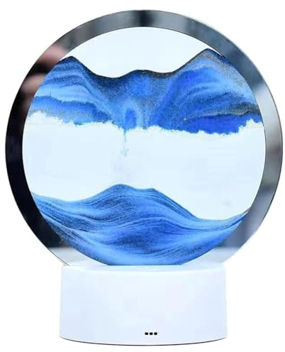 Xnuiasqe 1Set Sand Picture Sand Picture Picture Sand Moving Sand Art Decor with LED Light