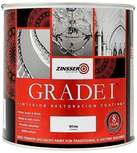 Zinsser Grade 1 Interior Restoration Coating White Matt (2.5 litres)