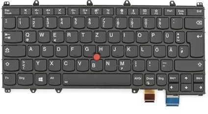 IPC-Computer Lenovo ThinkPad Yoga 370 (20JJ/20JH) Original Tastatur DE (deutsch) schwarz mit Backlight und Mouse-Stick