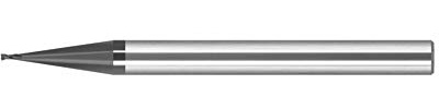 CNC QUALITÄT Fresa de vástago VHM de 0,9 mm de diámetro, microfresa de metal duro, revestimiento TiSiN