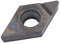 PCD Inserto diamantato CNC, fresa diamantata ad alta durezza Fresa Inserti di fresatura Utensile di tornitura indicizzabile per metalli non ferrosi e non metallici