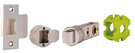 Polished Chrome Smart Jigtech 45mm Backset Passage Latch - Standard Function