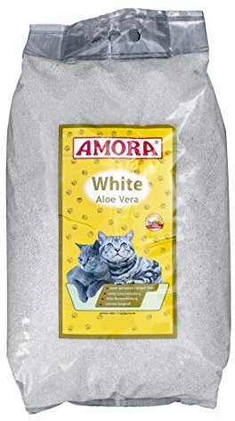 Amora Katzenstreu White Compact Aloe Vera 8Liter
