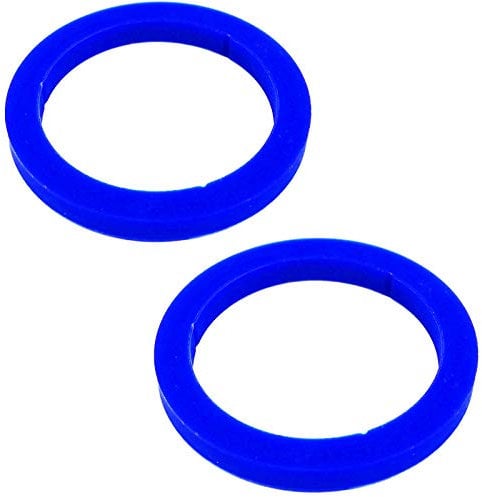 Niuzemyko 2Pack Coffee Machine Group Head Seal Gasket Replacement for E61 Espresso Coffee Machine 8.5MM Blue Silicon