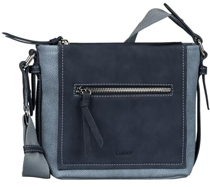 Gabor bags AVA Damen Umhängetasche S, denim blue, 21x9x20