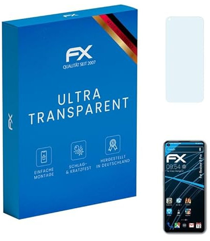 atFoliX Lámina Protectora de Pantalla compatible con Realme 9 Pro Película Protectora, ultra transparente FX Protector Película (3X)