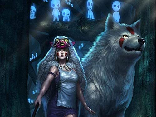Amdieu 1500-Teile-Puzzle-Schönheit und der Wolf Indoor-Puzzle-Spiel